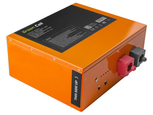 Green Cell LiFePO4 batteri 172Ah 12.8V 2200Wh Lithium-Iron-Phosphate Sadel til autocamper, båd, RS485 / RJ45 porte