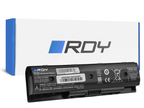 Batteri RDY PI06 P106 PI06XL 710416-001 til HP Pavilion 15-E 17-E 17-E030SW 17-E045SW 17-E135SW Envy 15-J 17-J 17-J010EW