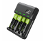 Indstil Green Cell GC VitalCharger-opladeren og NiMH-batterierne til 2x AA 2000mAh 2x AAA 800mAh