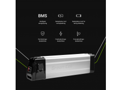 Akku Batterie Green Cell Silverfish 36V 8.8Ah 317Wh für Elektrofahrrad E-Bike Pedelec