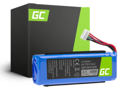 Batteri Green Cell GSP1029102R P763098 til højttaler JBL Charge 2 / 2 Plus / Charge 3 2015 version, Li-Polymer 3.7V 6000mAh