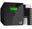 Green Cell Uafbrydelig Strømforsyning UPS 1000VA 700W med LCD Skærm Ren Sinusbølge + Ny Software