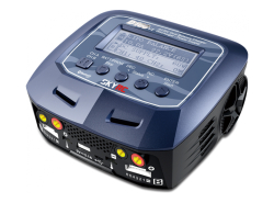 SkyRC D100 V2 oplader Til opladning af LiPo, LiFe, LiIon, NiMH, NiCd, Pb-batterier