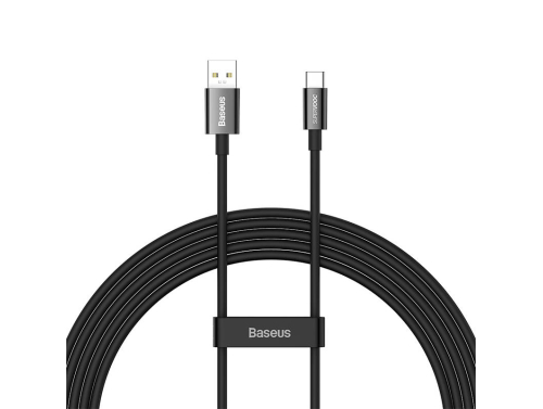 Baseus Superior Series USB - USB-C kabel 65W 200cm SUPERVOOC Hurtigopladning til OnePlus, Realme, Oppo (Dart, Warp Charge)