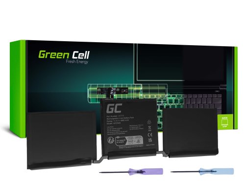 Green Cell Batteri A1713 til Apple MacBook Pro 13 A1708 (2016, 2017)