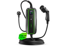 GC EV PowerCable 3.6kW Schuko type 2 (6.5m) mobil oplader til opladning af elbiler og plug-in hybrider
