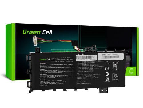 Green Cell Batteri B21N1818 C21N1818-1 til Asus VivoBook 15 A512 A512DA A512FA A512JA R512F X512 X512DA X512FA X512FL