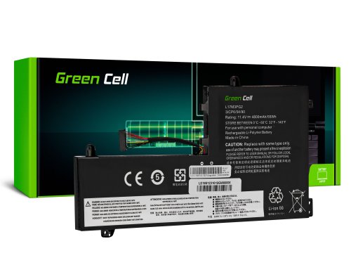 Green Cell Batteri L17C3PG1 L17L3PG1 L17M3PG1 L17M3PG2 L17M3PG3 til Lenovo Legion Y530-15ICH Y540-15IRH