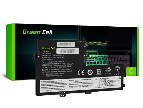 Green Cell Batteri L18C3PF7 L18M3PF7 til Lenovo IdeaPad C340-15IIL S340-14API S340-15API S340-15IIL S340-15IWL