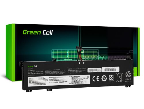 Green Cell Batteri L19C4PC1 L19M4PC1 til Lenovo Legion 5 5-15ARH05 5-15ARH05H 5-15IMH05 5-15IMH05H 5P-15ARH05H