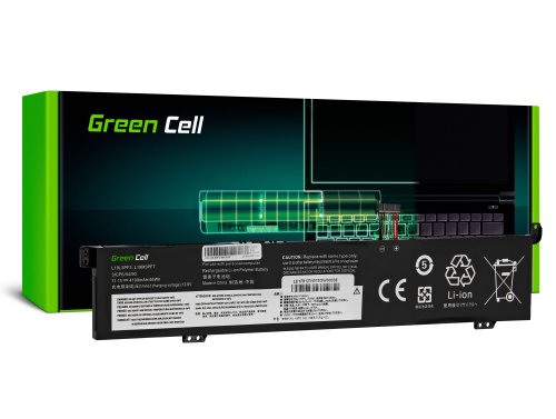 Green Cell Batteri L19M3PF7 til Lenovo IdeaPad Gaming 3-15ARH05 3-15IMH05 ThinkBook 15p IMH 15p G2 ITH