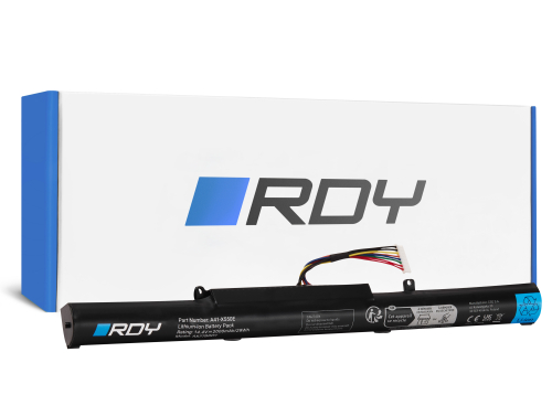 Batteri RDY A41-X550E til Asus R510 R510D R510DP R751LN R751J R752L R752LAV R752LB X550D X550DP X750J X751L F550D F751L