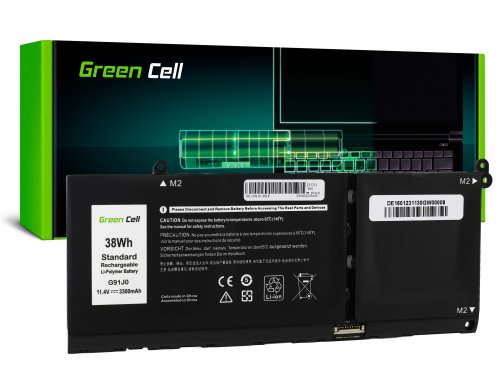 Green Cell Batteri G91J0 til Dell Latitude 3320 3330 3520 Inspiron 15 3511 3525 5510