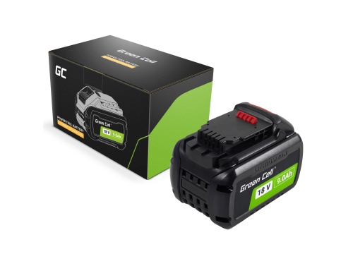 Green Cell Li-Ion Batteri til DeWalt XR 18V 9Ah/FLEXVOLT 54V 3Ah Elværktøj Batteri til DCB547 DCB181 DCB182 DCB180