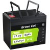 Green Cell CUBE LiFePO4 Batteri 80Ah 12.8V 1024Wh Lithium-Jern-Phosphate til Autocamper, Rengøringsudstyr, Campingvogne