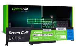 Batteri Green Cell L20M3PF0 til Lenovo Ideapad 3-14ITL6 15ITL6 17ITL6 S14 V14 15 17 G2 G3