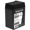 Green Cell CUBE AGM IP54 batteri AGM GEL 6V 5Ah blybatteri Green Cell vedligeholdelsesfri til biler og legetøj