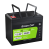 Green Cell LiFePO4 batteri 80Ah 12.8V 1024Wh lithiumjernfosfat til autocamper, rengøring, camping, Kutr