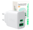 Green Cell PowerSource Duo30 oplader USB/USB-C hvid, strømadapter 30 W med Power Delivery