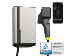 Greencell HabuDen Wallbox 22kW 32A 5m kabel Type 2 Smart EV-ladestation med GC App Bluetooth WiFi