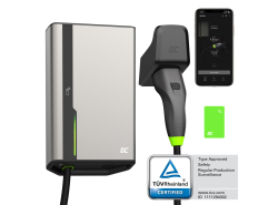 Greencell HabuDen Wallbox 11kW 22kW 32A 7,5m NFC kabel Type 2 Smart EV-ladestation med GC App Bluetooth WiFi