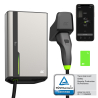 Greencell HabuDen Wallbox 11kW 22kW 32A 7,5m NFC kabel Type 2 Smart EV-ladestation med GC App Bluetooth WiFi