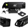 GC Silverfish batteri til Ebike elcykel med lader 24V 10,4Ah 250Wh XLR 3 pin, i.t Prophete, Mifa. Polsk produktion.