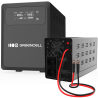 Greencell Nødkraftforsyning AVR UPS 1200VA 800W PowerCore 12 VDC med LCD-skærm