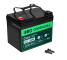 Green Cell Cube AGM VRLA IP54 12V 33Ah vedligeholdelsesfri batteri til plæneklipper, scooter, båd, kørestol