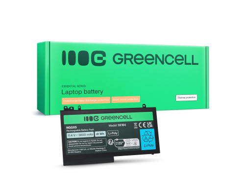Batteri NGGX5 til Dell bærbare computere E5470, E5270, E5570, E5750, E5250, E5450, E5550