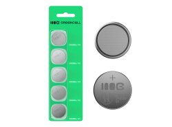 5x lithiumbatteri CR2025 CR 2025 3V 160mAh Greencell knapcelle Blister