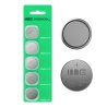 Greencell Blister 5x lithiumbatteri CR2032 3V 220mAh til nøgle, ur, fjernbetjening, vægt