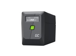 Nødkilde UPS Greencell 650VA 360W PowerProof med LCD-skærm