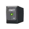 Nødstrøm UPS Greencell 850VA 480W PowerProof med LCD-skærm