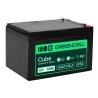 Greencell AGM VRLA 12V 12Ah vedligeholdelsesfri akumulator til kasse, legetøj, kamera (151x98.5x95mm)
