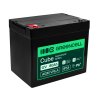 Greencell AGM VRLA 12V 80Ah vedligeholdelsesfrit batteri til UPS, vægt, camper (260x168x216mm)