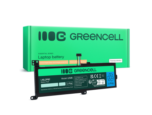 Green Cell Batteri L16C2PB2 L16M2PB1 til Lenovo IdeaPad 3-15ADA05 3-15IIL05 320-15IAP 320-15IKB 320-15ISK 330-15AST 330-15IKB