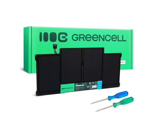 Green Cell Batteri A1496 A1405 A1377 til Apple MacBook Air 13 A1466 A1369 (2010, 2011, 2012, 2013, 2014, 2015, 2017)