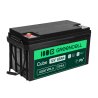 AGM GEL batteri 12V 65Ah blybatteri Green Cell vedligeholdelsesfrit til både og gaffeltrucks