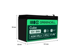 AGM GEL-batteri 12V
