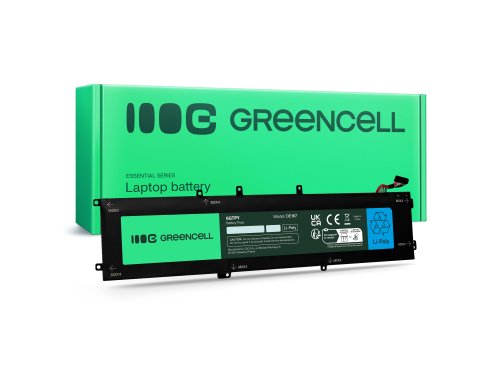 Batteri Greencell til Dell 6GTPY GPM03 Dell Precision 5530 5520 5540 XPS15