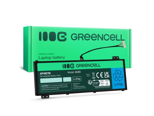 Green Cell Batteri AP18E7M AP18E8M til Acer Nitro AN515-44 AN515-45 AN515-54 AN515-55 AN515-57 AN515-58 AN517-51