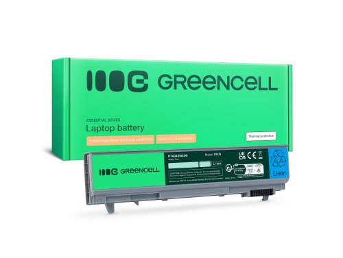 Green Cell Batteri PT434 W1193 4M529 til Dell Latitude E6400 E6410 E6500 E6510 Precision M2400 M4400 M4500