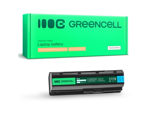 Green Cell Batteri MU06 593553-001 593554-001 til HP 250 G1 255 G1 Pavilion DV6 DV7 DV6-6000 G6-2200 G6-2300 G7-1100 G7-2200