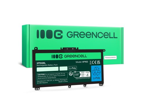 Green Cell Batteri HT03XL L11119-855 til HP 250 G7 G8 255 G7 G8 240 G7 G8 245 G7 G8 470 G7, HP 14 15 17, HP Pavilion 14 15