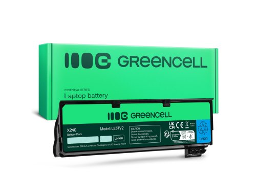 Green Cell Batteri til Lenovo ThinkPad T440 T440s T450 T450s T460 T460p T470p T550 T560 X240 X250 X260 X270 L450 L460 L470