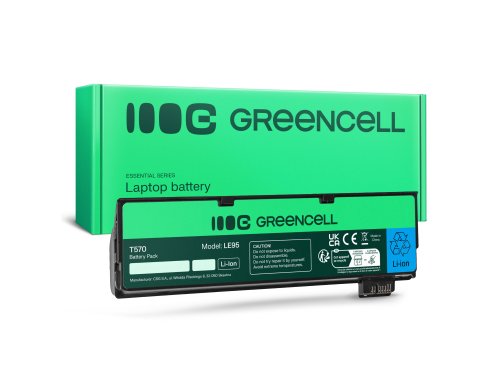 Green Cell Batteri 01AV422 01AV490 01AV491 01AV492 til Lenovo ThinkPad T470 T570 A475 P51S T25