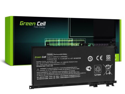 Green Cell Batteri TE04XL 905175-271 905175-2C1 905277-855 HSTNN-DB7T TPN-Q173 til HP Omen 15-AX, HP Pavilion 15-BC