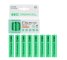 8x genopladelige Batterier AAA R3 950mAh Ni-MH foropladede Akkumulator Green Cell