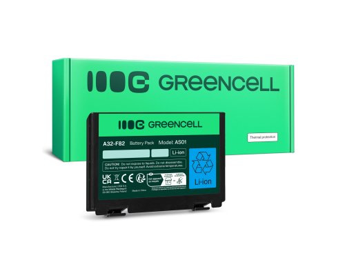 Green Cell Batteri A32-F82 A32-F52 til Asus K50 K50I K50ID K50IJ K50IN K50IP K50C K70 K70IJ K70IO K40 K40IJ K51AC